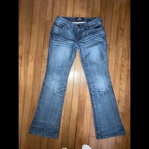 COPY - Baby Phat awesome looking distressed flare jeans